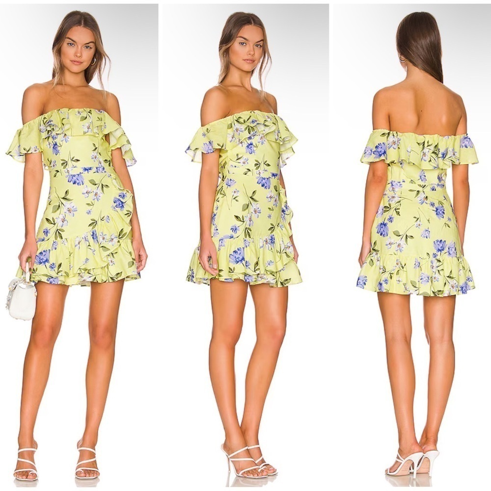 Yumi Kim Santa Fe Dress in Slow Dance Yellow Size M
